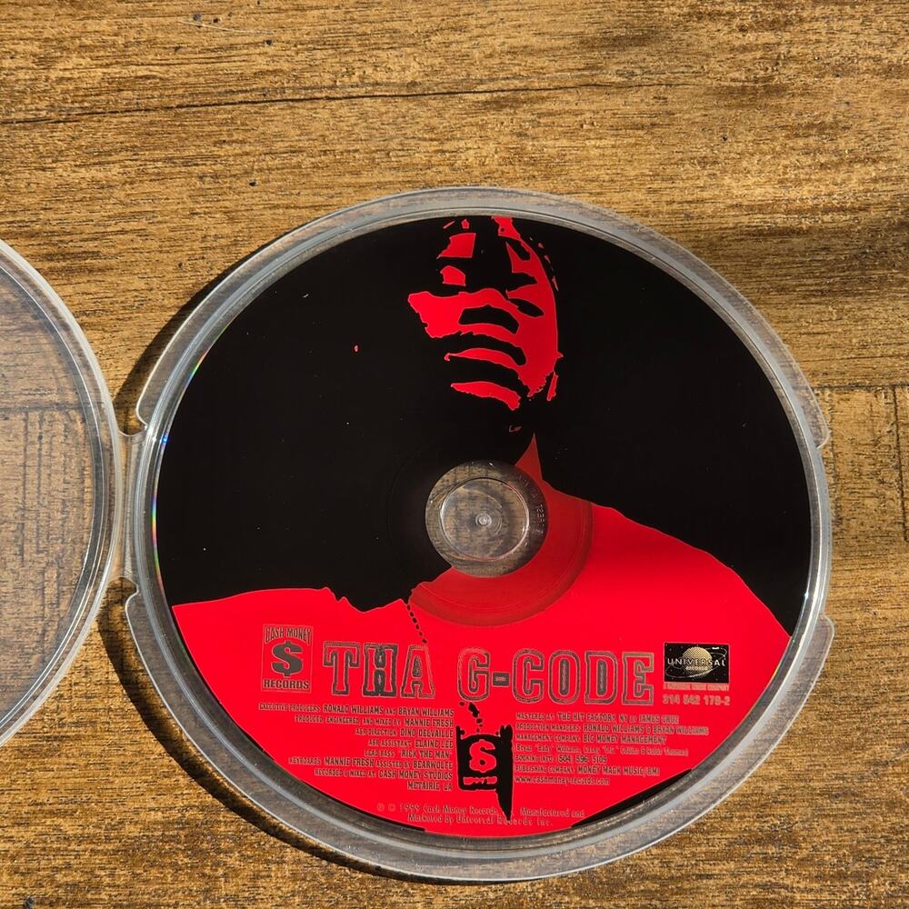 Vtg 1999 Juvenile Tha G-Code CD Rap Hip Hop